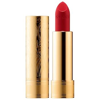 gucci lipstick lips red|Gucci long lasting satin lipstick.